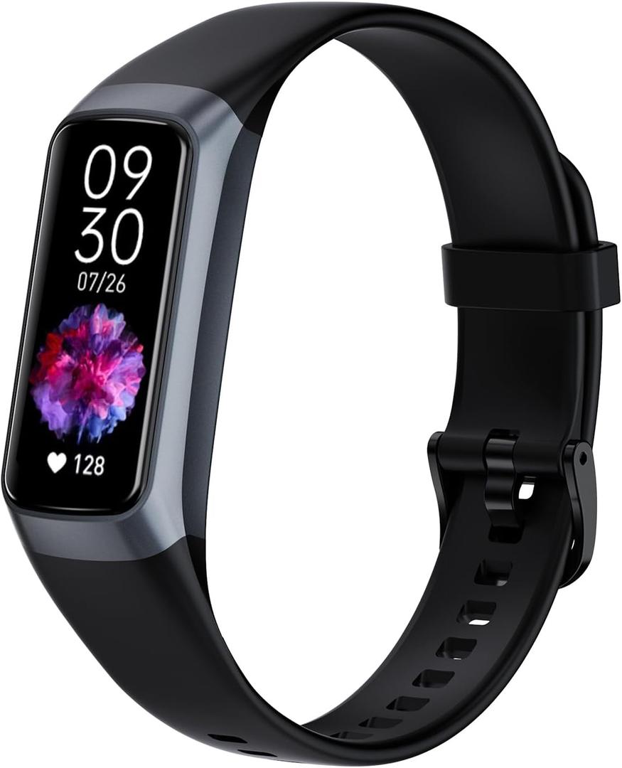 Fitness Tracker with Heart Rate/Blood Oxygen/Sleep Monitor, 20+ Sports Modes Smart Watches for Women/Men, Activity & Step Tracker Smart Watch for Android/iOS Phones (Pink)