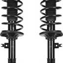 ILONPA 11403 11404 Front Struts Shocks w/Coil Springs for 2004-2011 Chevrolet Aveo/ 2007-2011 Chevy Aveo5/ 2005-2008 Pontiac Wave/ 2009-2010 Pontiac G3, Strut Shock Absorbers Assembly