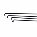 Electric Bicycle Spokes 13G Diameter 2.3mm Black Color Spokes Material J-Bend Electric Bike Wheel Spokes for Motor 4Pcs