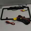 License Plate Backup Camera HD Night Vision Rear View Camera with 8 LEDs 170 Viewing Angle Waterproof Backup Rear Camera for Cars