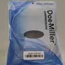 Doc Miller Premium Calf Compression Sleeve 1 Pair 20-30mmHg Strong Calf Support Multiple Colors Graduated Pressure for Sports Running Muscle Recovery Shin Splints Varicose Veins (Black, Small)