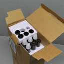 TONIAL 2 Pack Curtain Rods for Windows 48 to 84 Inch, Telescoping Splicing 3/4 Inch Single Rods for Windows Decorative Drapery Rod 32 to 86 with Small Finial, Bronze