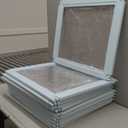 Clear Acrylic Dog Playpen with Door, 24 Inch Tall Plastic Puppy Playpen, Easy Assemble Pet Fence, 10 Panel Indoor Dog Play Pen for Puppies/Small (24 Inch High, 10 Panel)