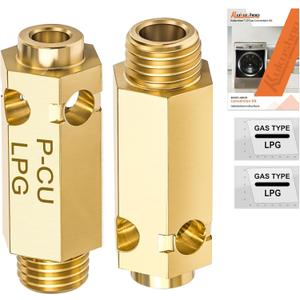 2PCS 4948EL4002B Dryer LP Gas Conversion Kit Replaces 383EEL3002D for LG Kenmore Dryer Propane Orifice, Compatible with AP5204371 AH3522300 EA3522300 PS3522300 LP11835 1617105