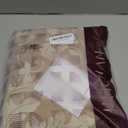 jinchan 80% Blackout Curtains for Bedroom, Farmhouse Drapes with Scroll Floral Patterned for Living Room, Grommet Top Thermal Insulated Curtains, Vintage Country Drapes 63 inch Length 2 Panels Taupe