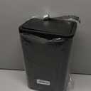 TIPGO Bathroom Trash Can with Lid, 10 Liter/ 2.6 Gallon Slim Garbage Can, Small Trash Bin Waste Basket with Pop-Up Lid for Kitchen, Bedroom, Living Room, Office (Black)