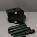 2 Pack Solar Ultrasonic Animal Repeller Outdoor, Cat Deer Repellent Devices with Motion Sensor, IP65 Waterproof Animal Deterrent Devices for Squirrels,Rabbits,Dogs,Raccoons,Skunks for Garden Yard Farm