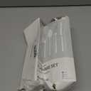 KINGSTONE Silverware Set, 40-Piece 18/10 Stainless Steel Brushed Handle Flatware Cutlery Set, for Kitchen, Home, Party, Wedding Gift, Rust Resistant and Dishwasher Safe