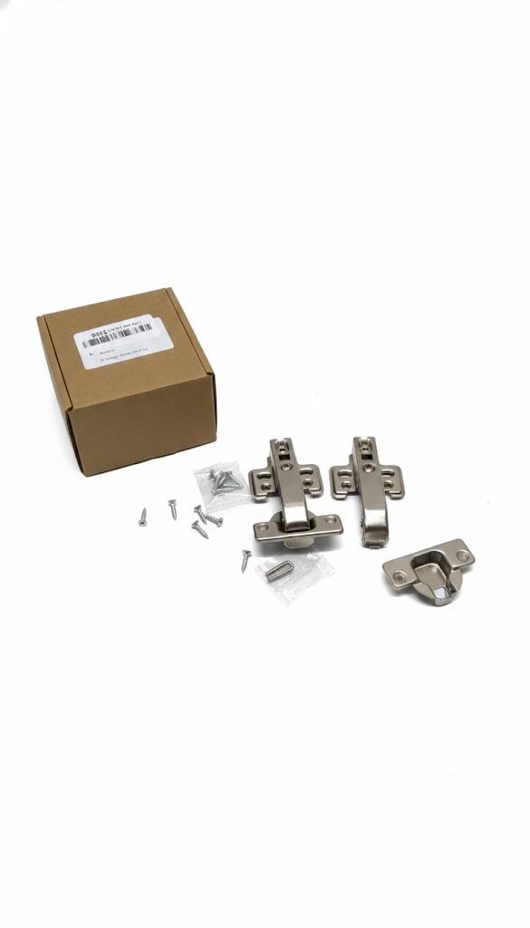 2pcs Degree Soft Close Hinges, Fully Covered Frameless Cabinet Hinge