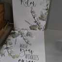 2 Pcs Bathroom Wall Art Sage Green Canvas Wall Decor Plant Pictures Prints Posters Minimalist Frames Paintings Modern Artwork for Restroom Washroom Spa Toilet Home Decorations Ready To Hang 12x16in