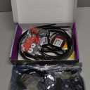 Dreamcolor Acrylic Interior Car LED Strip Light with Wireless APP, RGB 18 in 1 with 175 inches 593 LEDs Fiber Optic Strip Lights for Car, Dynamic Chasing Music Sync Neon Car Ambient Lighting Kits