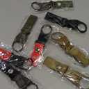 8pcs Water Bottle Buckle Clip Carabiner, Portable Hanging Mineral Water Bottle Clip for Outdoor Camping/Hiking/Traveling