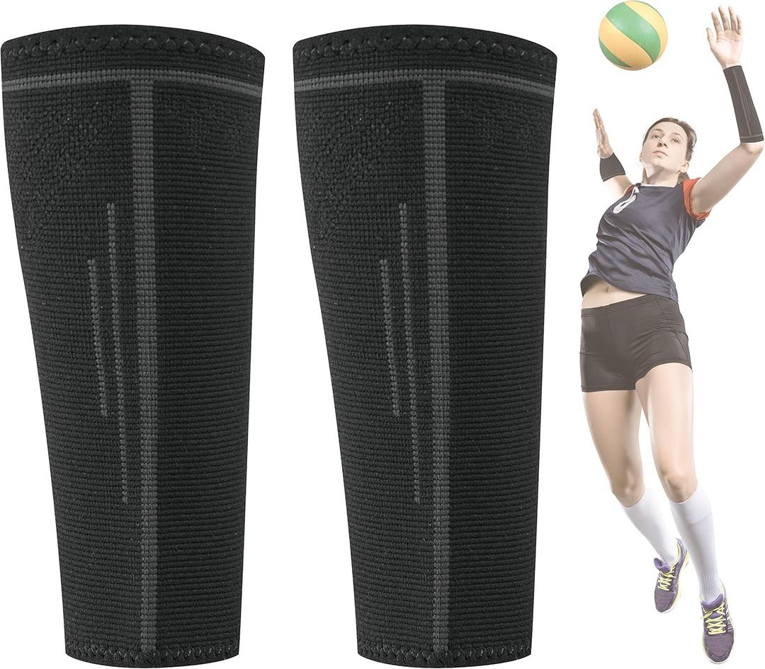 Volleyball Arm Sleeves for Girls Women Youth Compression Passing Forearm Sleeves Volleyball Gear Non-Slip 1 Pair