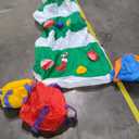 COOLWUFAN 7.5 FT Inflatables Christmas Tree Decoration, Christmas Inflatables Blow Up Yard Decoration with 3 Gift Boxes & Built-in LEDs for Christmas Decorations, Indoor Outdoor Yard Garden Lawn Decor