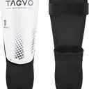 Soccer Shin Guards for Kids Youth Adults, Protective Soccer Equipment for Boys Girls Men, Soccer Shin Pads for Kids (Large)