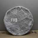 Eccliy 6 Pack Plastic Plant Saucer Heavy Duty Planter Saucers Large Plant Pot Saucers Plastic Water Trays for Indoors and Outdoors Flower Plant Plant Drip (Black,23 Inch)