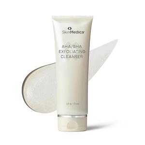 SkinMedica AHA/BHA Exfoliating Face Wash - Gentle Facial Exfoliating Scrub with Jojoba Oil for Smoother, Radiant Skin - Helps Improve the Appearance of Skin Tone & Texture (6 Fl Oz) ,&  Cetaphil Pack Of 2 
Cetaphil Night Cream, Redness Relieving Night Moisturizer for Face