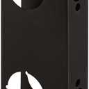 Prime-Line U 10750 Brass Lock and Door Reinforcement Plate for 1-3/4 In. Thick Doors, Bronze Finish (Single Pack)