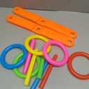 Ring toss Game for Kids Outdoor, Yard Toss Game for Kids & Family - Ring Toss Games, Indoor and Outdoor Sports Toys, Beach Toys, Swimming Pool Toy, Children's Birthday Gift.