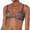 Wolford Women's Magnolia Underwire Push Up Demi Bra (34D, Black)