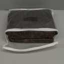 Recliner Chair Covers Leather Like, 4 Pieces Lazy Boy Recliner Cover, Furniture Protector - Washable Soft Sofa Slipcover for Pets Kids (Brown) (1 Seater)