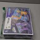 Bubble Gun 2 Packs for Kids, Automatic Bubble Machine with 2 Bottles &25 Bags Refill Solution, LED Light Bubble Maker Gifts for Kids Boys&Girls Ages 3+ Thanksgiving Christmas (Cyber Technology (12-holes))