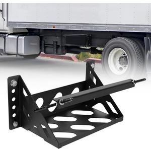 Battery Mounting Bracket Kit,Heavy-Duty Metal Steel Battery Mount Box,Easy Bolt-in Battery Tray for Marine Boat Pickup Trucks Cars RV Trailer, Fits up to 10.63"7.06"7.5" Battery