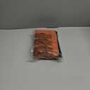 Fancy Homi Set of 2 Burnt Orange Decorative Throw Pillow Covers 18x18 Inch for Living Room Couch Bed, Boho Farmhouse Fall Home Decor, Soft Textured Corduroy Corss Patchwork Cushion Case 45x45 cm