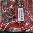 GAMUDA Small Dog Harness Collar and Leash Set, Step in No Chock No Pull Soft Mesh Adjustable Dog Vest Harnesses Plaid Reflective for Dogs Puppy Cats Kitten Rabbit (Red, S)