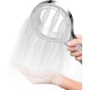 Showerhead Shower Head (Silver) High Pressure Handheld Shower Head - Anti-clog Nozzles High Pressure Spray Suitable for Watering Flowers Water Saving