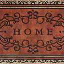 Large 47"x22" Heavy Duty Welcome Mat Outdoor with Non-Slip Rubber Backing - Durable Outdoor Door Mat for Front Door Entrance, Garage, Patio & High Traffic Areas（Home）