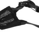 Hemoton Large Dog Muzzle Adjustable Soft Mesh Muzzle for Chewing Biting and Barking Breathable Design for Comfort and Safety for Breeds L