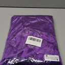 LHJ Unisex Full Length Hooded Robe Cloak Long Velvet Cape Cosplay Costume (Purple, XL)