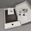 Uhale Digital Picture Frame 32GB Storage 10.1 Inch Wood WiFi Electronic Photo Frames SD Card Slot IPS Touch Screen HD Display Auto Rotate Slideshow Share Videos Photos Instantly Send Wishes Remotely