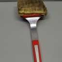 GRILLART Grill Brush Bristle Free. SteamWizards BBQ Replaceable Cleaning Head, Unique Seamless-Fit Scraper Tool for Cast Iron/Stainless-Steel Grates, Safe Barbecue Grill Cleaner-Red