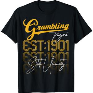 Vintage-Grambling NY State Retro Personalized Birthday Gifts T-Shirt. Size Small