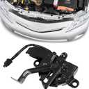 Car Engine Hood Latch Lock Assy Compatible for Toyota Camry 2007-2011 Front Hood Lock Assembly Black 53510-06180