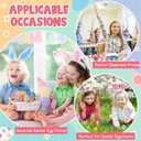 Honoson 12 Pcs 3D Printed Animal Fidget 3D Mini Animal Flexible Cute Articulated Small Stress Pet Relief Fidget for Adult Party Favors Home Display(5-7cm,Easter Rose Egg)