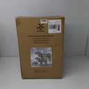 Lighted Christmas Decorations Outdoor Rattan Polar Bear 3-Piece - HOYECHI Polar Bear Family with 140 LED Lights, Zip Ties, Ground Stakes for Front Yard, Lawn - Rattan/Brown