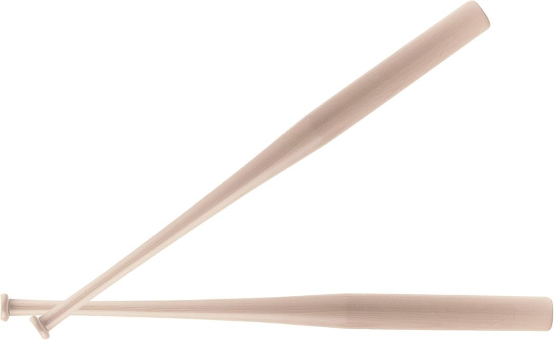 Vigitspo Professional Wood Baseball Bat 21-34 Inch，High-Density Maplewood for High Impact Resistance & Durability, Perfect for Baseball Training & Games (Brown, 34 Inches, -3)