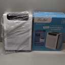 Air Purifiers for Home Large Room, Cover Up to 2600 Ft with Washable Filters, Powerful Turbo Mode, HAP607, Pure white