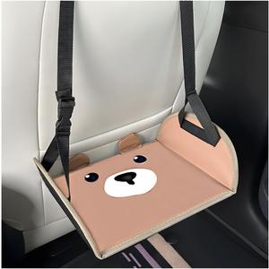 Zpana Car Foot Hammock, Adjustable Vehicle Headrest Seatback Travel Essentials for Foot Rest, Portable No Collapse Thickened Automotive Feet Relax Hammock, Universal for SUV RV Truck (Style B)