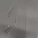 Kathfly 3 Pack 8.5 x 11'' Slat Wall Sign Holders Wall Mount Sleeve, Acrylic Slatwall Accessories Slatwall Picture Frames Brochure Holders for Slat Wall Panels Advertisement Notice Display (Horizontal)