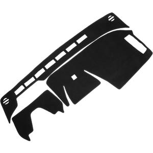 Dash Cover for Toyota BZ4X 2023-2025 Accessories Dashboard Cover Mat Polyester Dashboard Mat Sunshade Non-Slip Dashboard Protector Anti-Glare& Beat the Heat