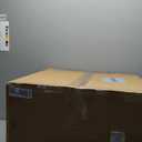 Drive Medical 11148-1 Folding Steel Bedside Commode Chair, Portable Toilet, Supports Individuals Weighing Up To 350 Lbs, with 7.5 Qt. Bucket and 13.5 Inch Seat, Grey