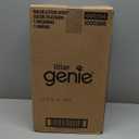 Litter Genie Easy Roll Cat Litter Disposal Pail | Odor Control, Refill Bags & Scoop (Grey)