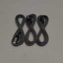 TAKAGI USB to USB C Cable (3Pack 6ft) USB A to Type C Cable Fast Charging Nylon Braided Data Sync Transfer Cord USB C Charger for iPhone 17 Pro Max/17 Air/16e/16 15 Pro/15 Plus/Galaxy S20 S10 Note 20