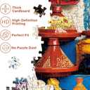 BenBen 1000 Piece Jigsaw Puzzle for Adults, Moroccan Pottery, Jigsaw Puzzle with Letters or Patterns on Back, Challenging Puzzle for Game Night