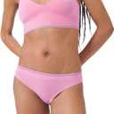 florence by mills Women's Low Rise Bikini (Hot Pink, XS)
