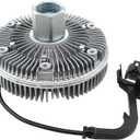 Electronic Engine Cooling Fan Clutch Assembly for Ford F-250 F-350 E-350 Super Duty Powerstroke Turbo 6.0L V8 Diesel
